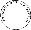 Returning Officer's Initials