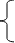 A curly bracket has been placed to indicate the two rows.