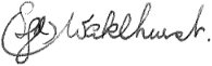 Signature of the Governor-General. 