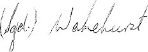 Signature of the Deputy of the Governor-General. 