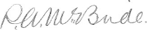 Signature of Philip A. McBride