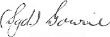 (Sgd.) Gowrie