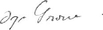 Signature of the Governor-General