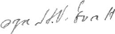 Signature of the Attorney-General