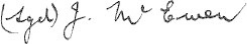Signature: John McEwen
