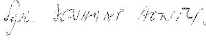 Signature of Denham Henty