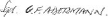 signed C. F. Adermann