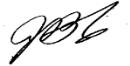 Signature of Ben Chifley.
