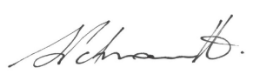 Signature of the CEO of the National Heavy Vehicle Regulator