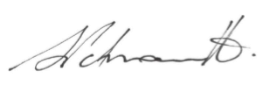 Signature of Sal Petroccitto
Chief Executive Officer
National Heavy Vehicle Regulator