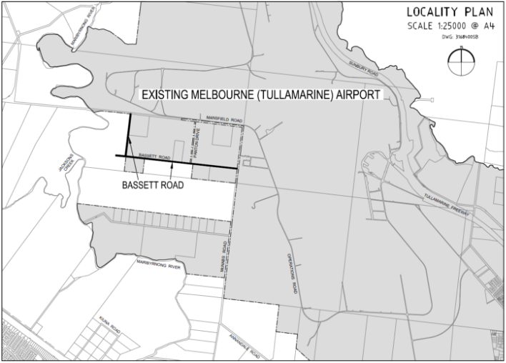 Locality plan of the land