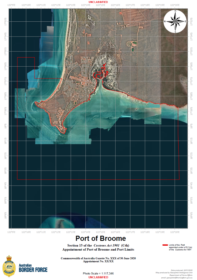 Port Notice of Revocation and Appointment (No. 20/24) – Port of Broome