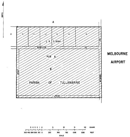 Plan No. 8 - Melbourne Airport