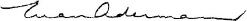 Signature of Minister of State for the Northern Territory