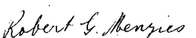 Signature of the Acting Treasurer.