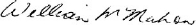 Signature of Treasurer