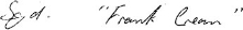 Signature of Treasurer