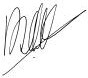 Signature of David Villiers, Delegate of the Civil Aviation Safety Authority.