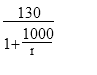 Equation for determining the minimum length a in millimetres of the rectangle that must be able to be inscribed on the reflecting surface of a Class III mirror, as a function of the radius of curvature of the reflecting surface.