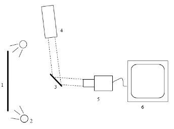Figure A diagram of the blooming measurement setup.