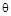 Theta symbol.