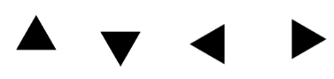 Figure 1 image showing the triangular test patterns used in the Triangle Orientation Discrimination method.