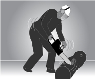 using impact wrenches, chainsaws, jackhammers, grinders, drills or vibrating compacting plates