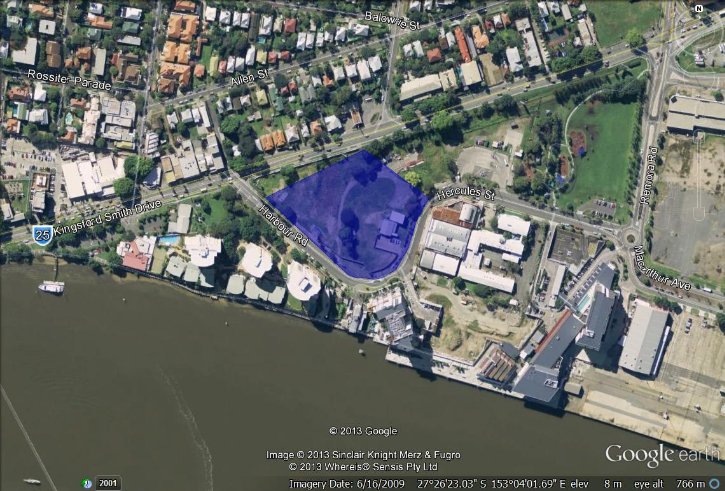 The image is Map 22 contained in Annexure A, and displays the boundaries for the network determined to be adequately served in the Hamilton Harbour Estate in Queensland.