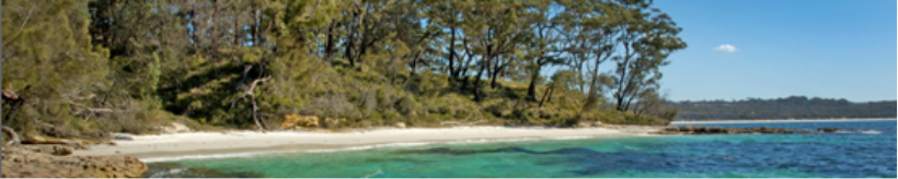Photograph of a beach in Booderee National Park