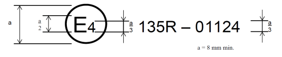 Example approval mark