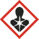 Human health hazardous chemicals pictogram (health hazard).