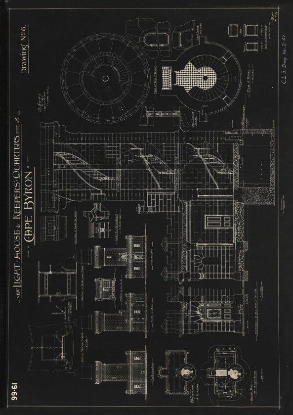 blueprints for cape byron lighthouse 