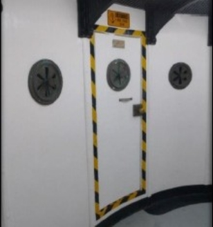door to lantern room 