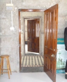 cedar door details 