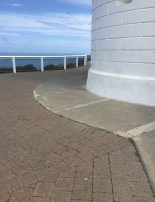 apron paving around tower 