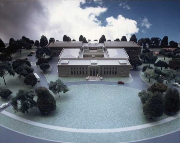 Model of proposed NFSA building extensions