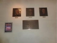 Sir Colin Mackenzie Plaque in the entrance foyer of the National Film and Sound Archive