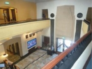 View of the entrance foyer from the first floor of the National Film and Sound Archive