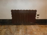 Entrance foyer radiator panels of the National Film and Sound Archive