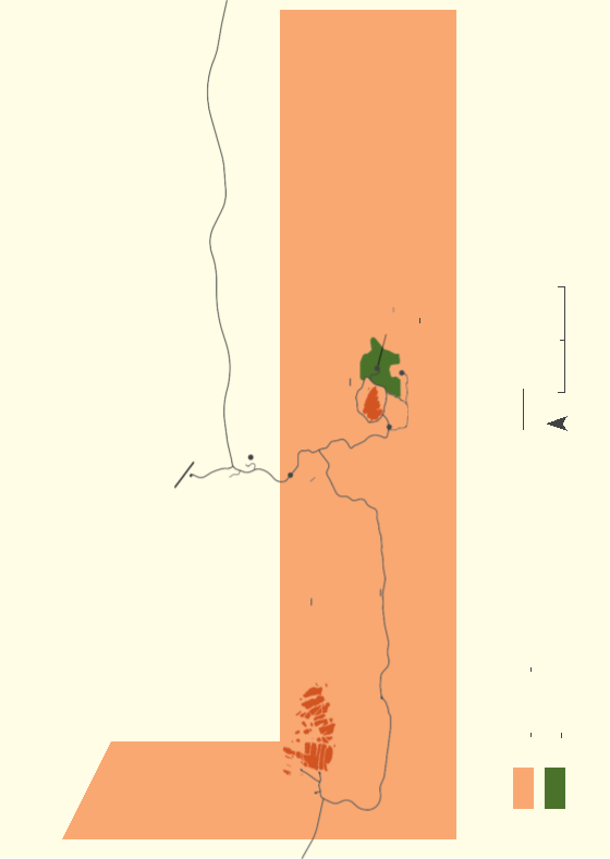 Figure 3, Map of zones and their IUCN categories within the national park