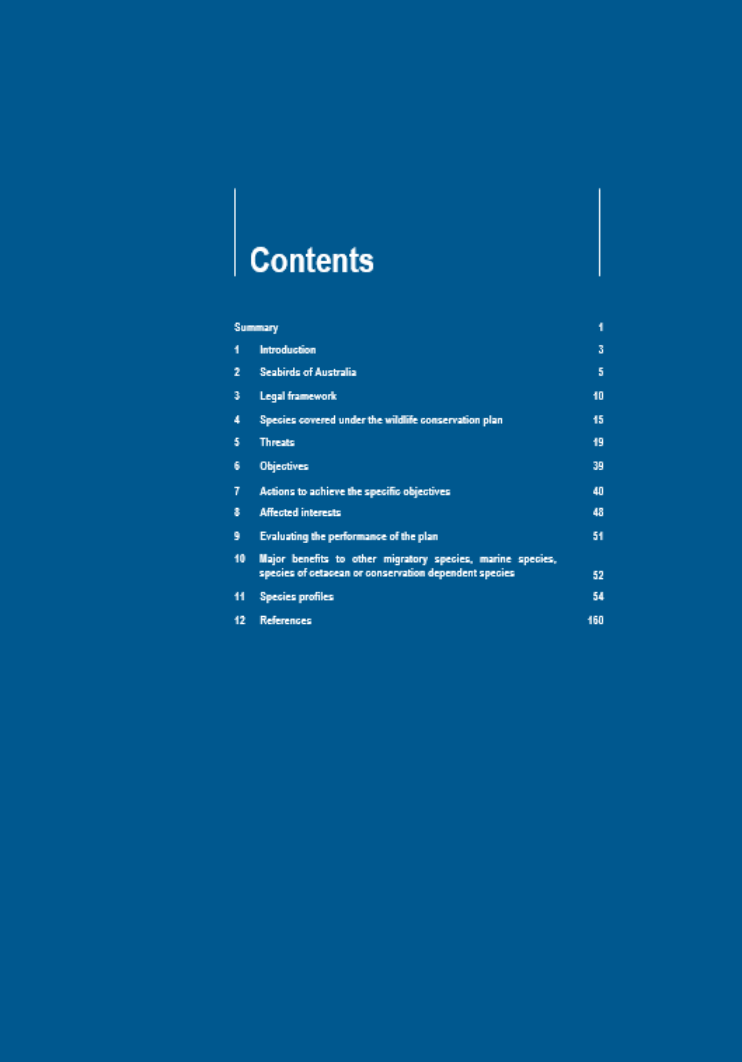 Contents page