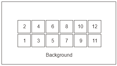 Figure 5 image showing an example of the grey scale rendering chart.