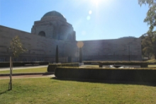 View of the dome from Eastern precinct 
