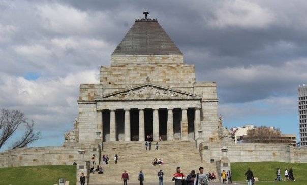 Image result for Shrine of Rememberance in Melbourne.