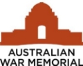 Australian War Memorial logo, silhouette of the memorial building.