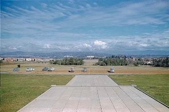 View from the Australian War Memorial of Anzac Park, early 1960s?