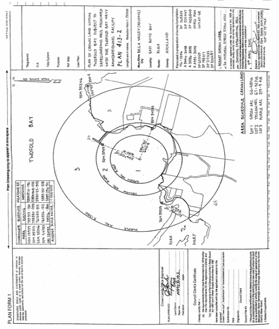Plan of crown land within Twofold Bay subject to safeguarding arcs associated with the Twofold Bay Ammunitioning Facility, Twofold Bay, Eden - About 5 km south of Eden, shown on the plan being the land within a 1 380 m radius of the centre point of the wharf.