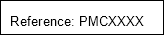 Place holder permit reference number 