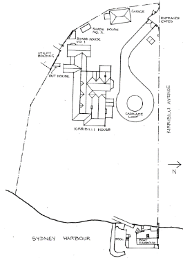 A picture of a site plan drawing