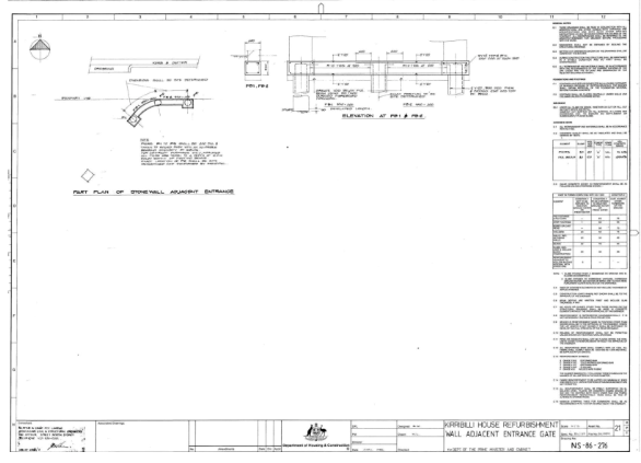 A picture of a site plan diagram drawing